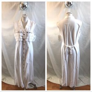 Vintage 90’s NWT Nina Piccalino Long Denim Dress